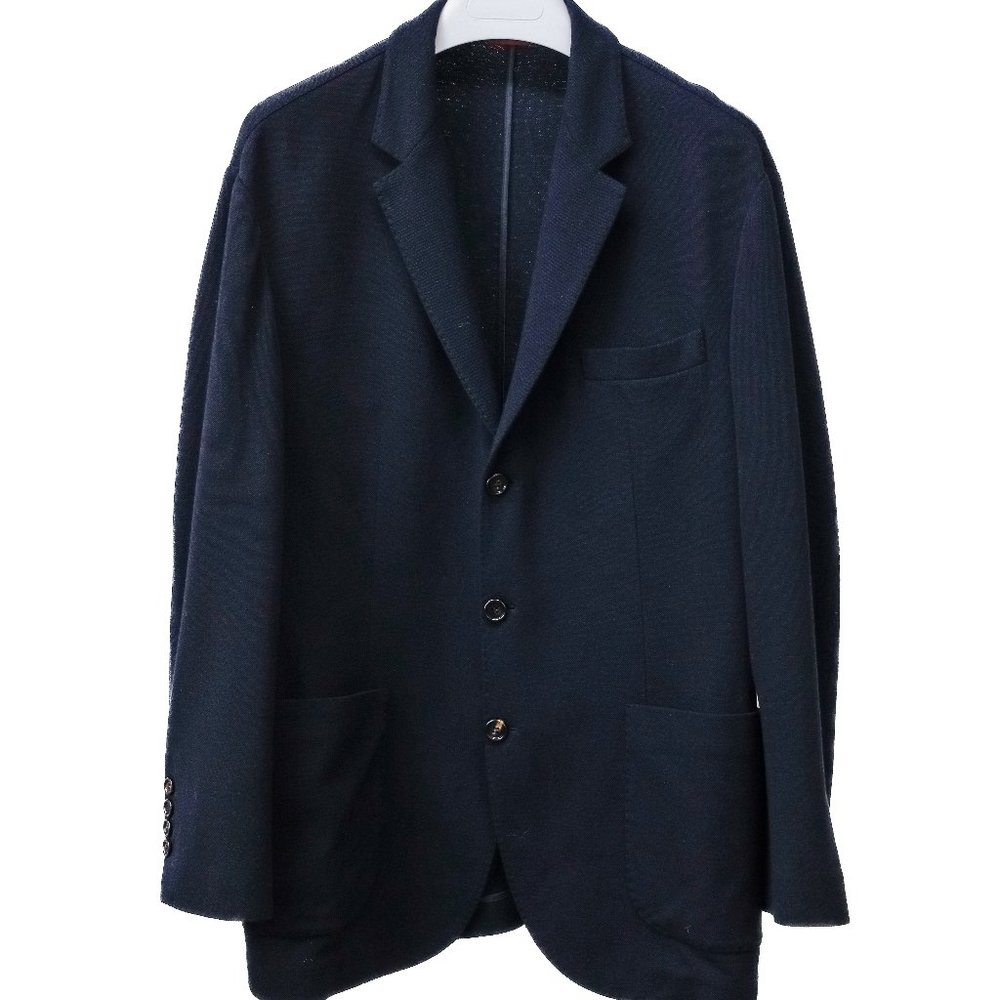 Brunello Cucinelli Knit Wool Blazer